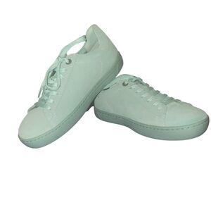 NIB Birkenstock Levin Colorpop Blue Aqua Women's Sneakers SZ 6